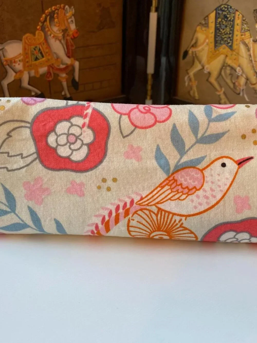 Head Scarf/Extra Wide Headband Bird Print